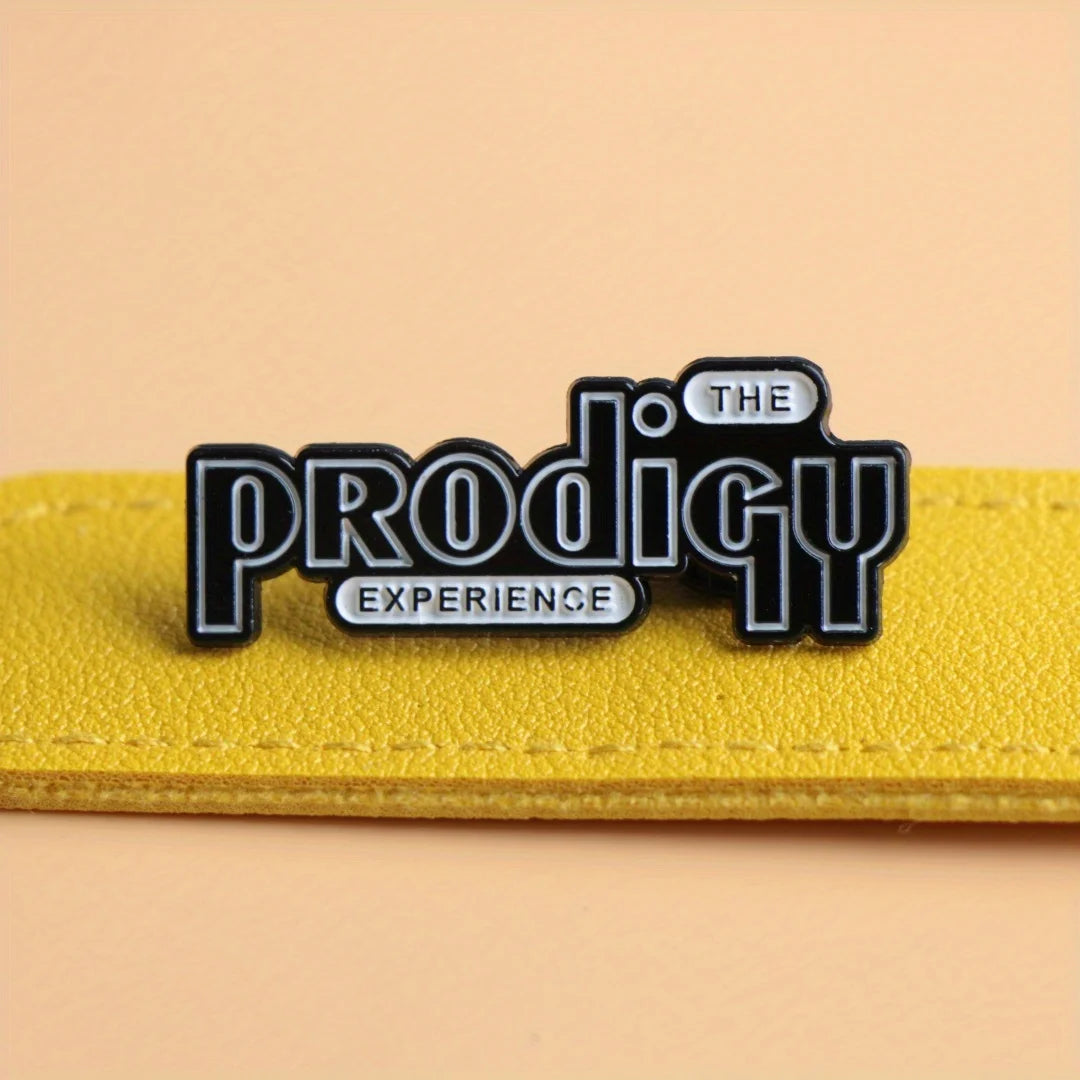 Broche de alfiler esmaltado The Prodigy Experience, insignia de aleación de modergreen