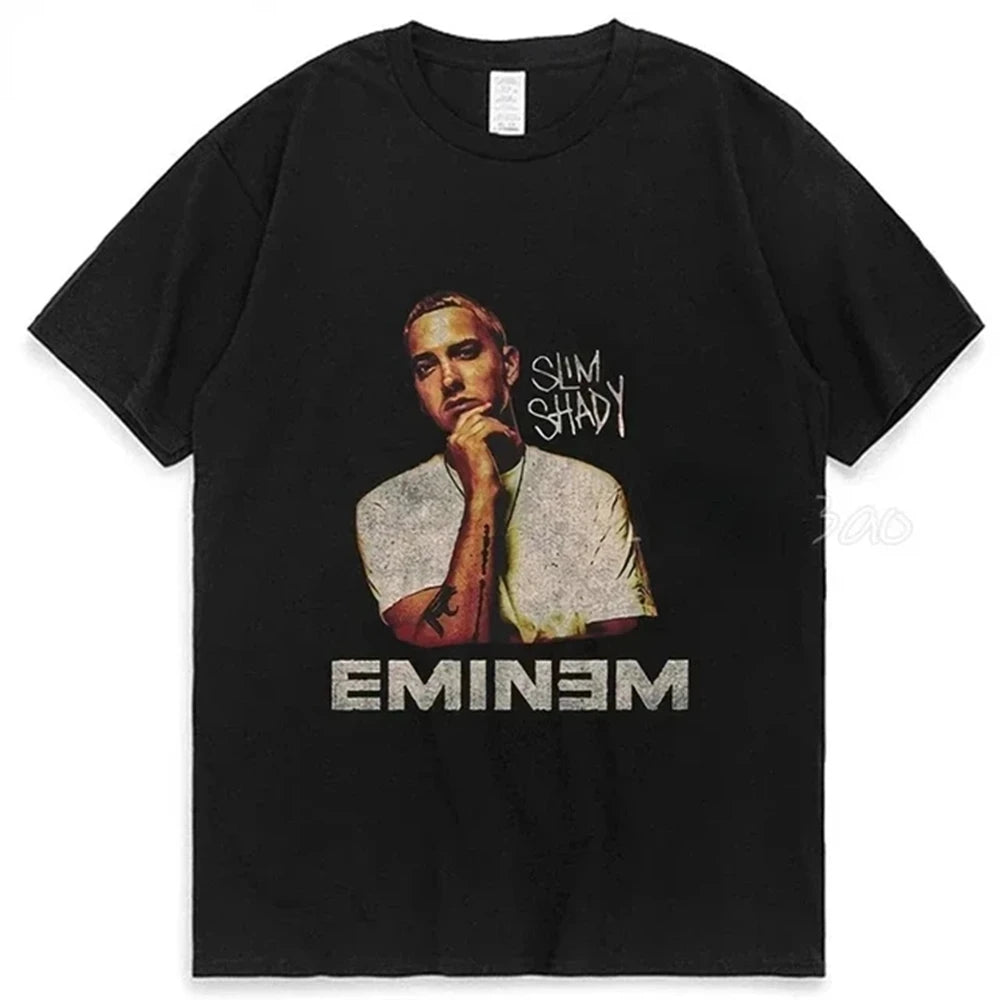 Camiseta de rapero Eminem para hombre y mujer, camisetas a la moda, hip.hop modergreen