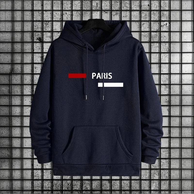 2026 Nuevo en chándal para hombre Sudadera con capucha y pantalones de chándal Moda urbana modergreen