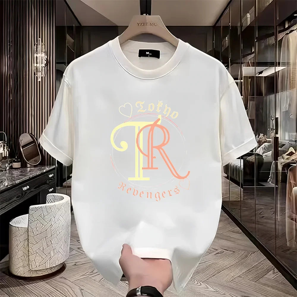 2025 gran oferta ropa de calle de verano JORDAN alta calidad 3D impreso clásicos simples pareja camisetas para hombres/mujeres camiseta de manga corta