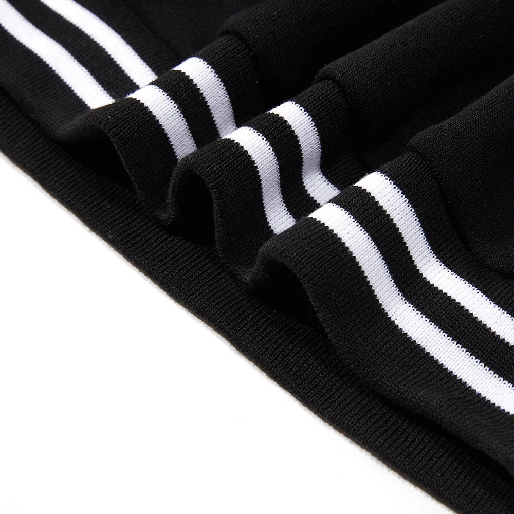 Chaqueta blanca y negra, abrigos 5XL, ropa holgada de gran tamaño, ropa informal de béisbol para hombres y mujeres, abrigo de calle para parejas, chaquetas de lana cálidas