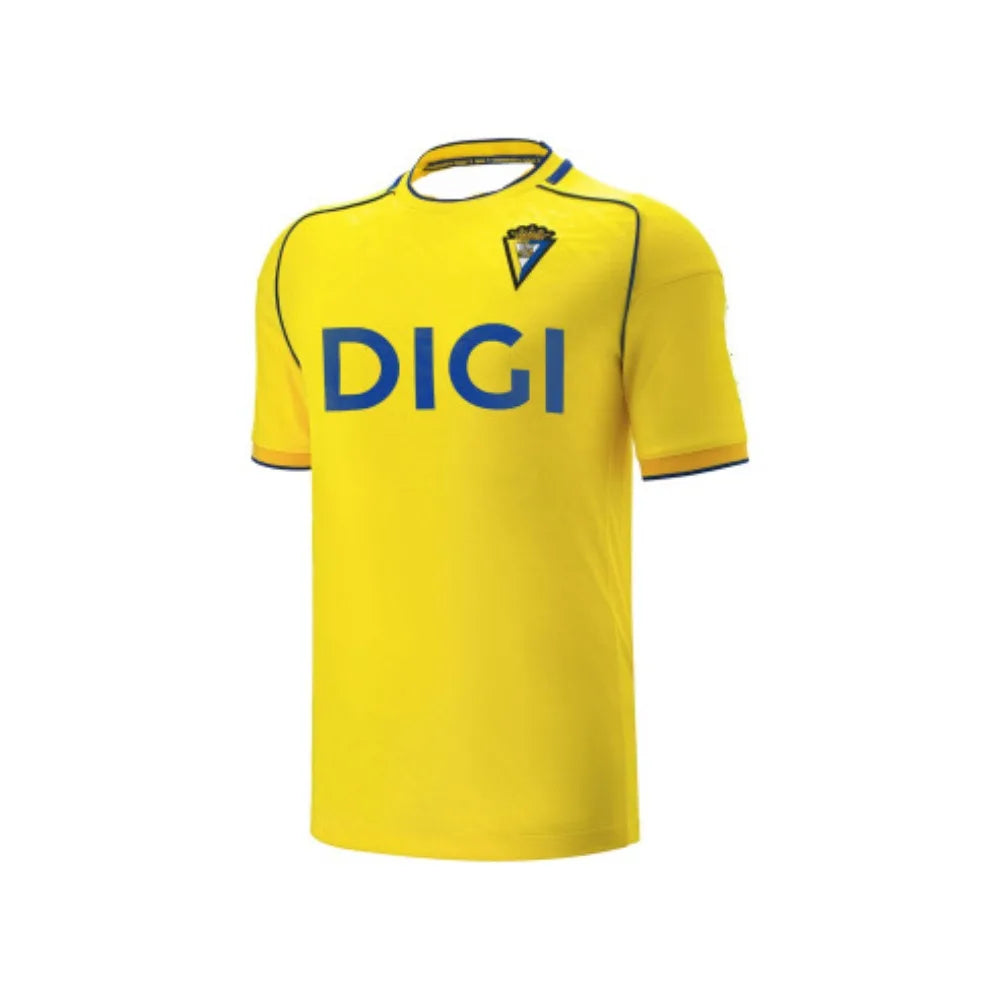25-26 Cádiz Club Camisetas de fútbol local y visitante Camiseta deportiva de manga corta con estampado 3D igual para adultos y niños