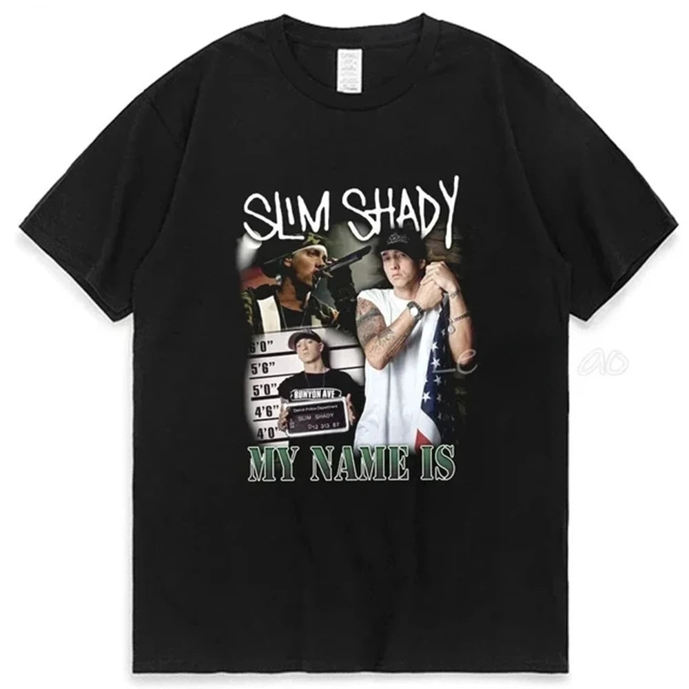 Camiseta de rapero Eminem para hombre y mujer, camisetas a la moda, hip.hop modergreen