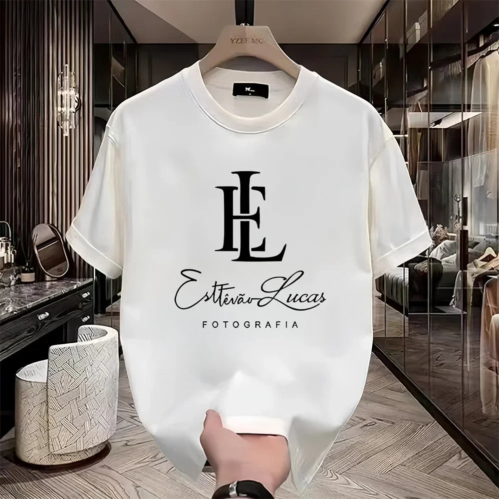 2025 gran oferta ropa de calle de verano JORDAN alta calidad 3D impreso clásicos simples pareja camisetas para hombres/mujeres camiseta de manga corta
