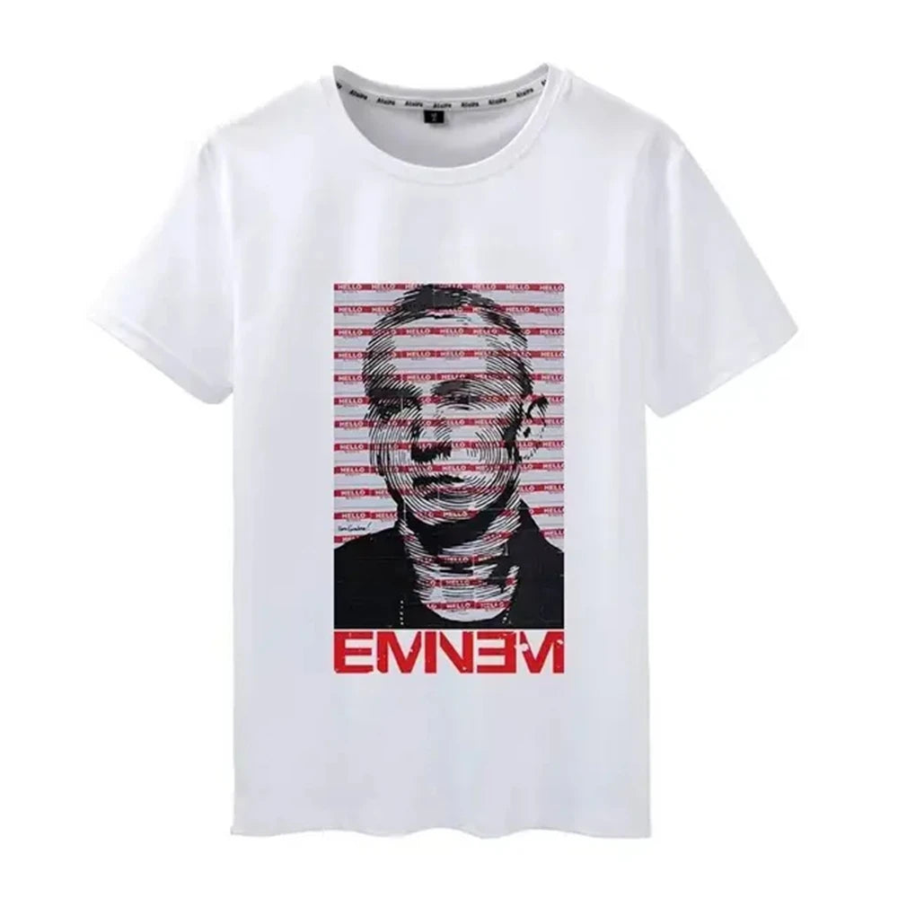 Camiseta de rapero Eminem para hombre y mujer, camisetas a la moda, hip.hop modergreen