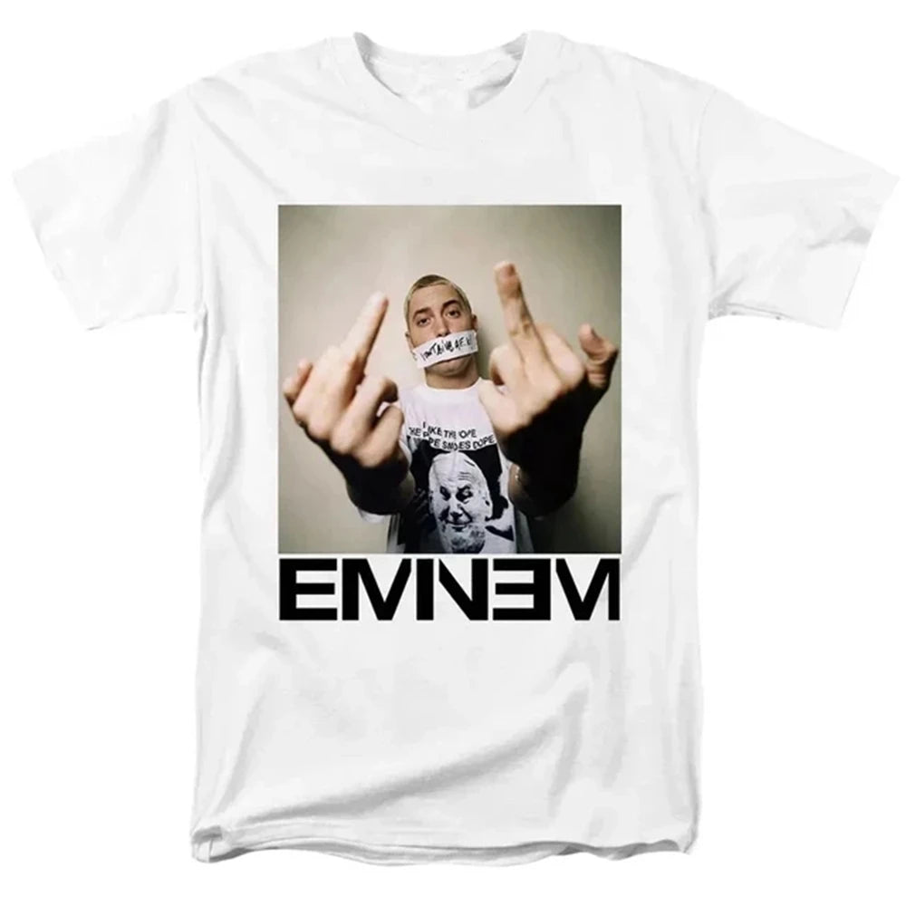 Camiseta de rapero Eminem para hombre y mujer, camisetas a la moda, hip.hop modergreen