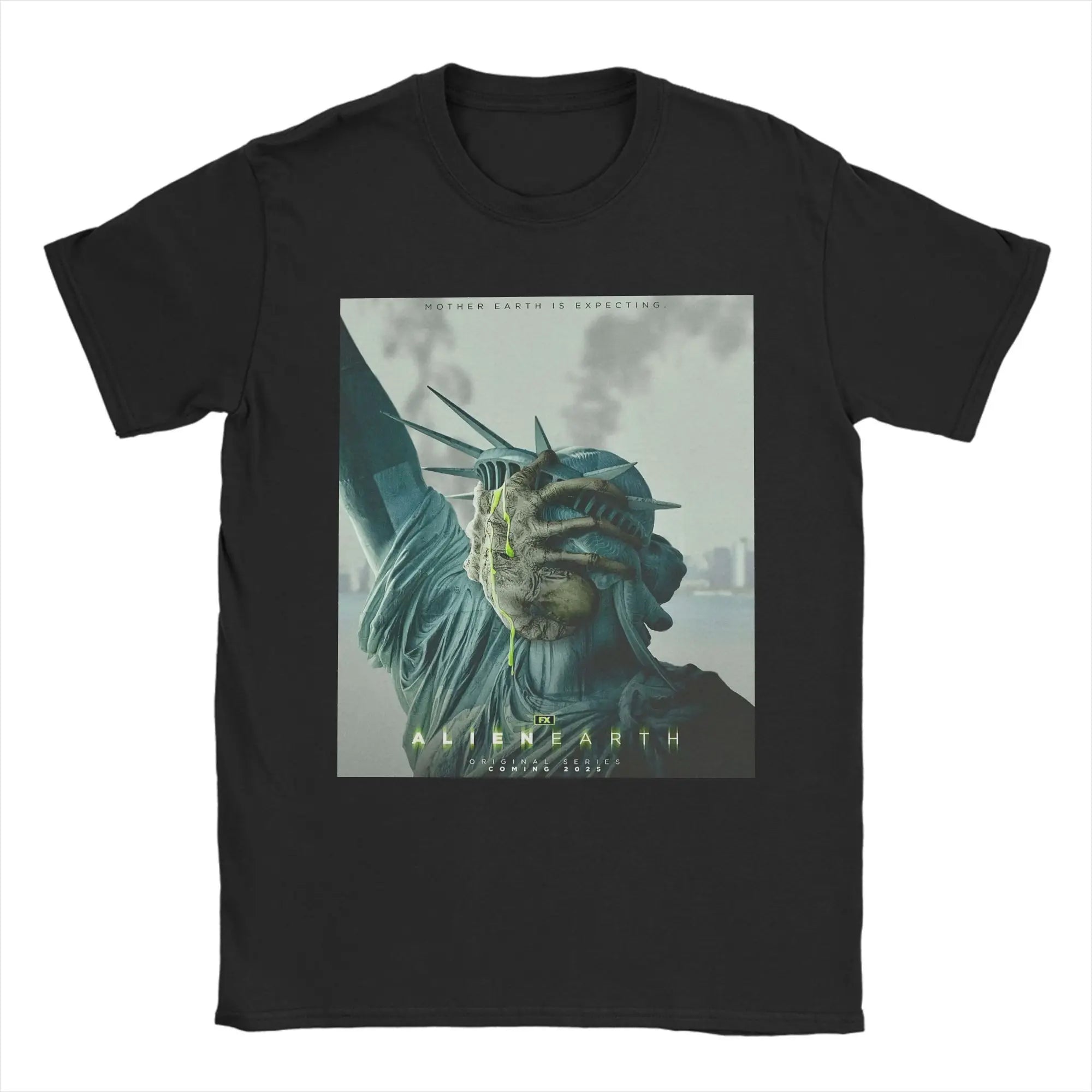 Camiseta Vintage Aliens Earth TV Show Prodigy Corp  modergreen