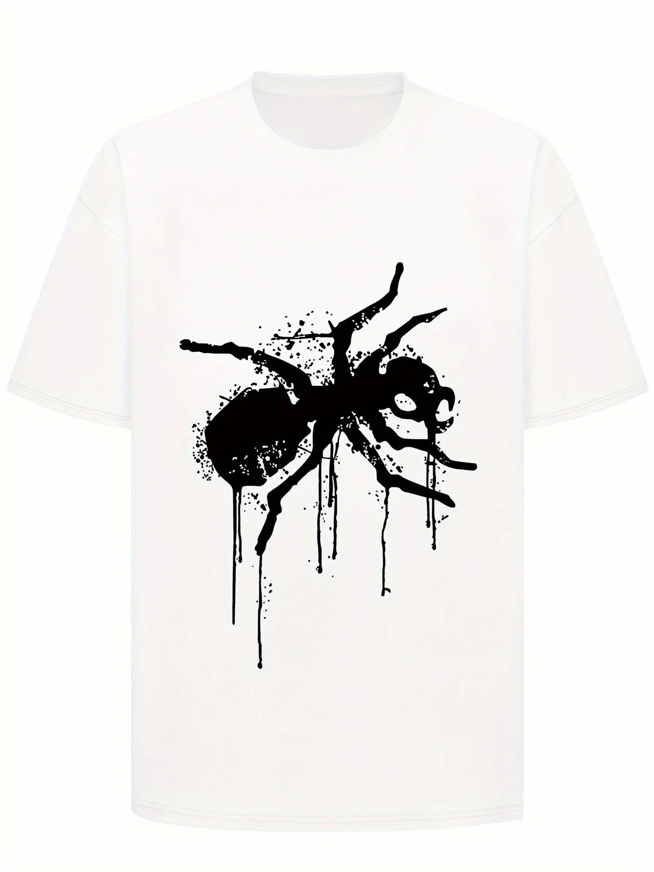 Camiseta gráfica The Prodigy Band para hombre, diseño de hormiga tipo araña de invasión extrema, camiseta de verano para conciertos, ropa informal diaria